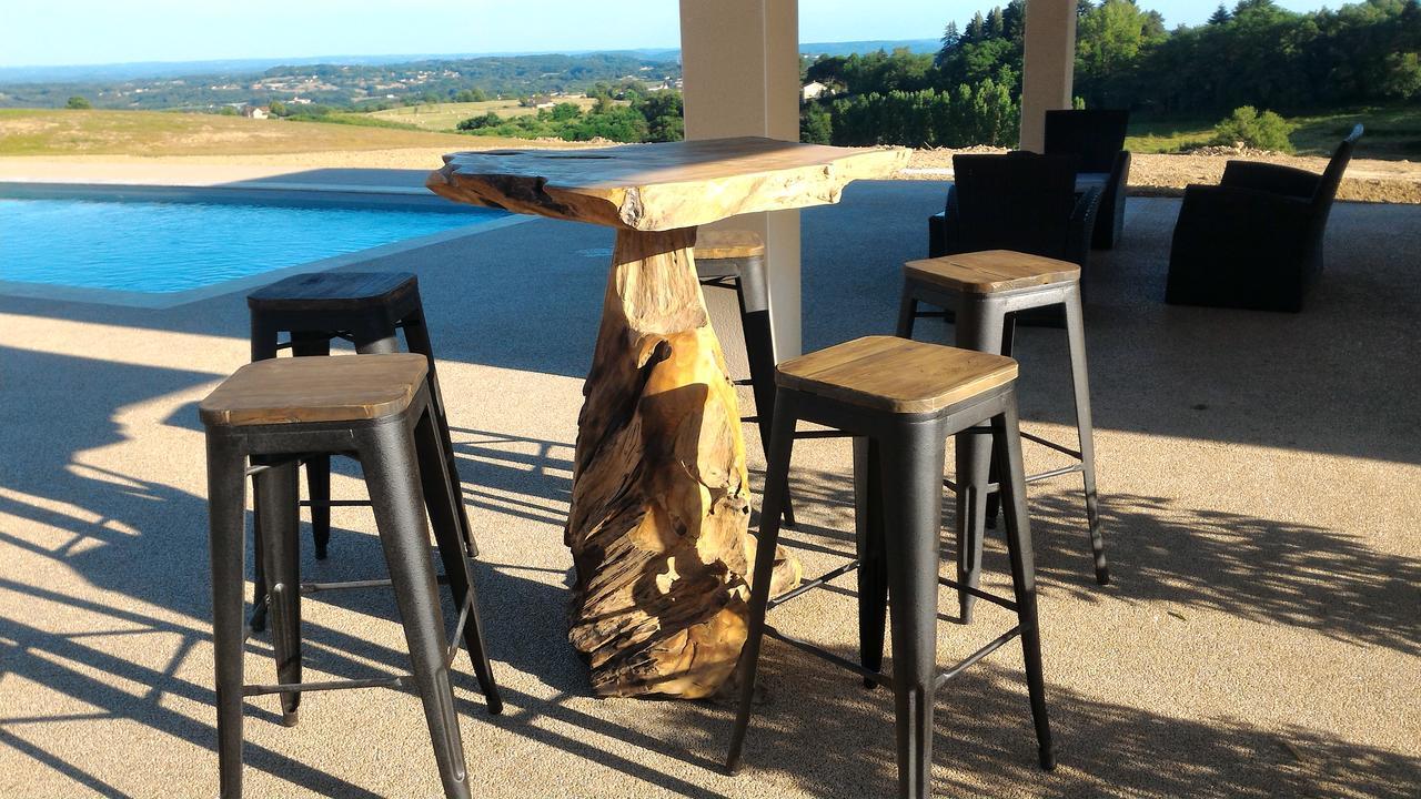 La Sarlamandre, Chambres Et Table D'Hotes Marcillac-Saint-Quentin Exterior foto